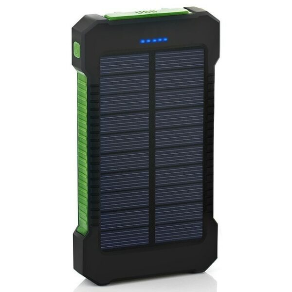 Mouchao 3500mAh Dual USB Portable Solar Battery Charger Solar Power Bank 