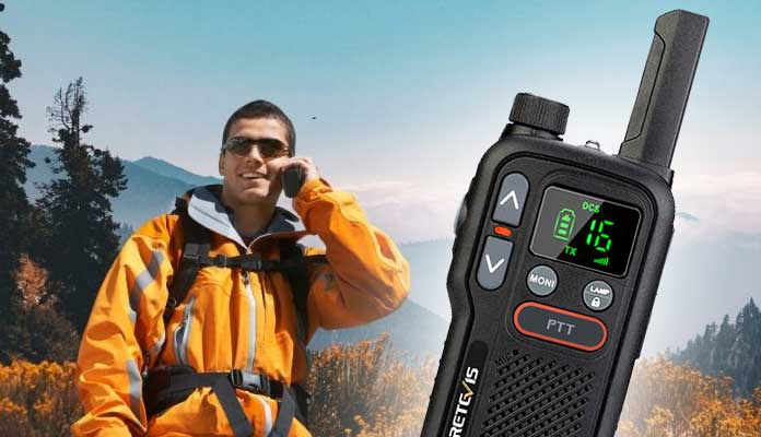 Radio portable VHF/UHF talkie-walkie longue portée H10A 12 watts